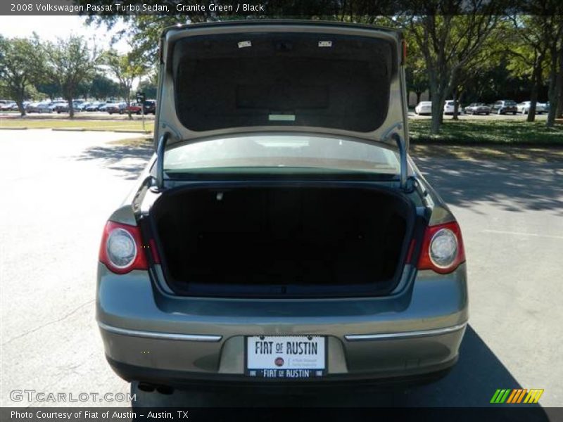 Granite Green / Black 2008 Volkswagen Passat Turbo Sedan