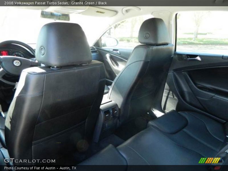 Granite Green / Black 2008 Volkswagen Passat Turbo Sedan