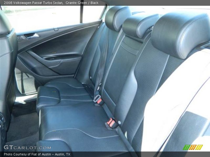 Rear Seat of 2008 Passat Turbo Sedan