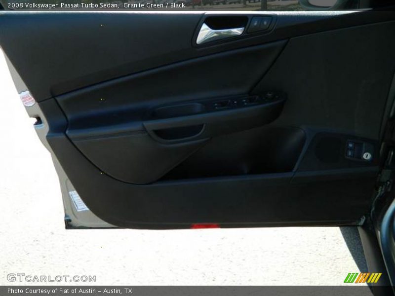 Granite Green / Black 2008 Volkswagen Passat Turbo Sedan