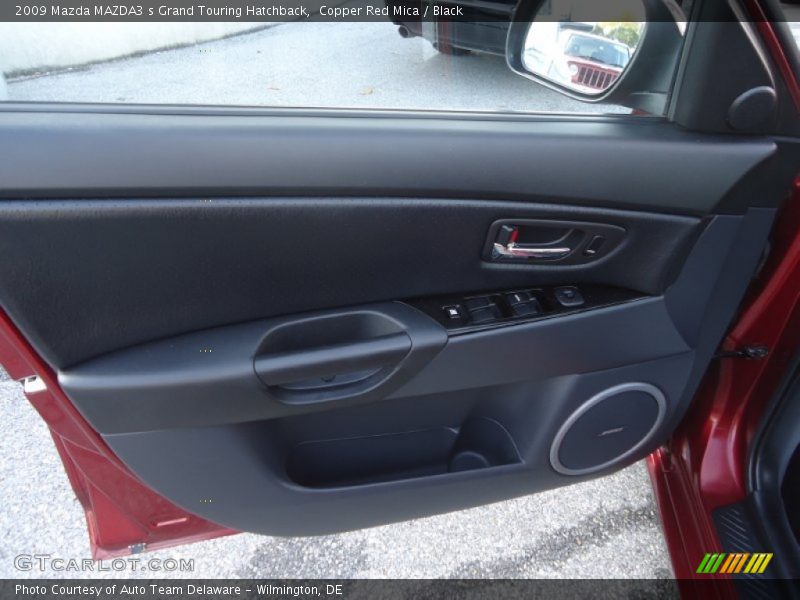 Copper Red Mica / Black 2009 Mazda MAZDA3 s Grand Touring Hatchback