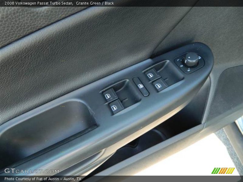 Granite Green / Black 2008 Volkswagen Passat Turbo Sedan