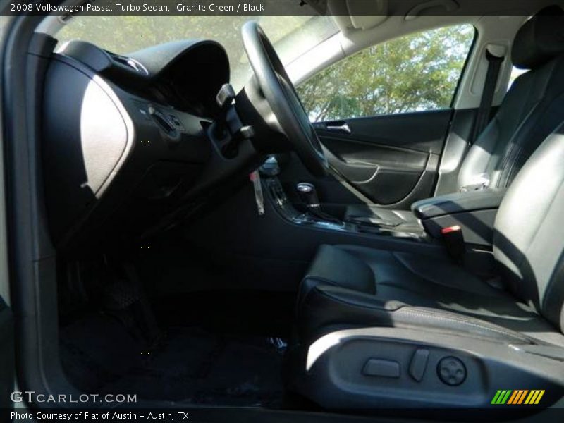 Granite Green / Black 2008 Volkswagen Passat Turbo Sedan