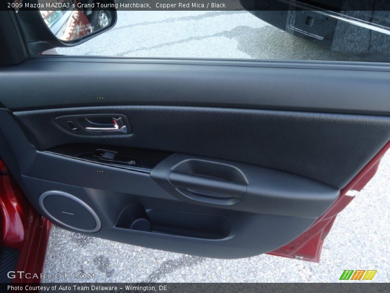 Copper Red Mica / Black 2009 Mazda MAZDA3 s Grand Touring Hatchback