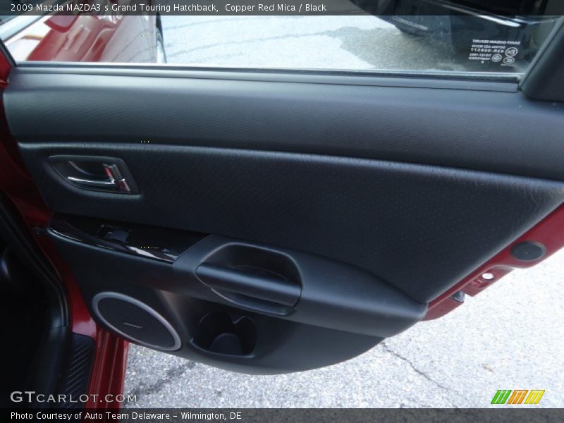 Copper Red Mica / Black 2009 Mazda MAZDA3 s Grand Touring Hatchback