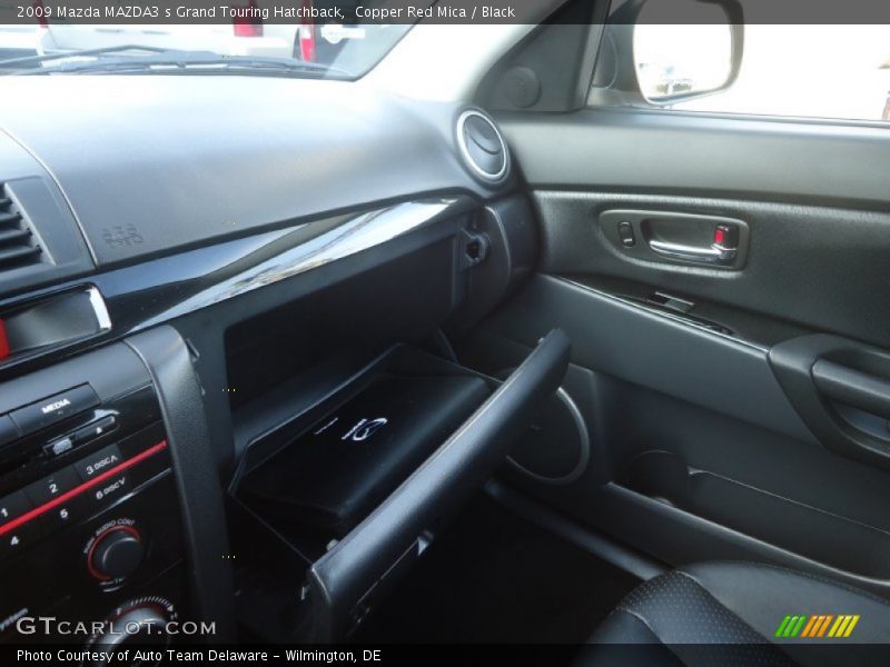 Copper Red Mica / Black 2009 Mazda MAZDA3 s Grand Touring Hatchback