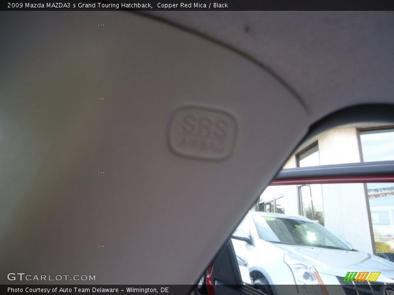 Copper Red Mica / Black 2009 Mazda MAZDA3 s Grand Touring Hatchback