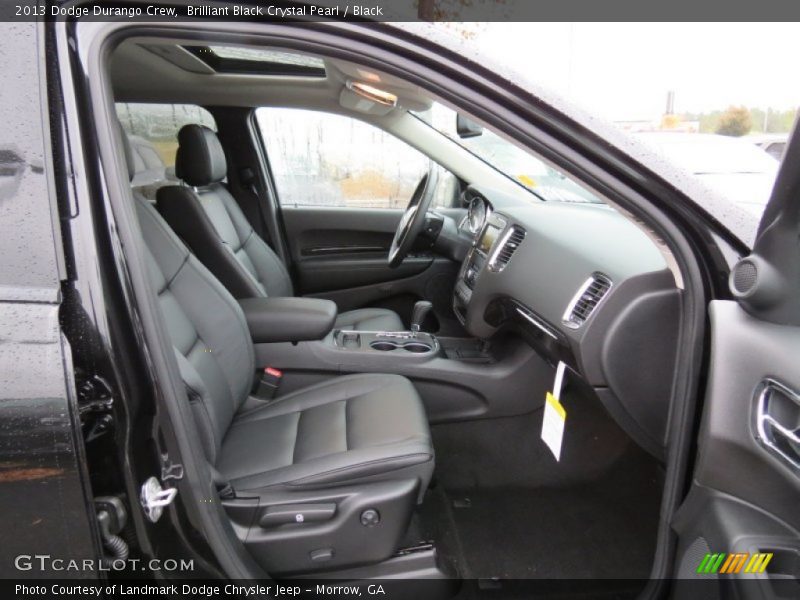 Front Seat of 2013 Durango Crew