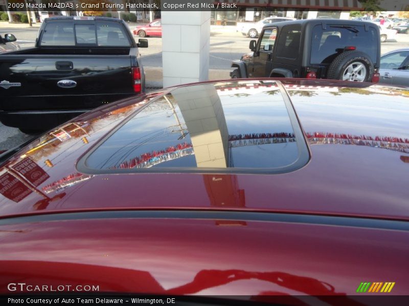 Copper Red Mica / Black 2009 Mazda MAZDA3 s Grand Touring Hatchback