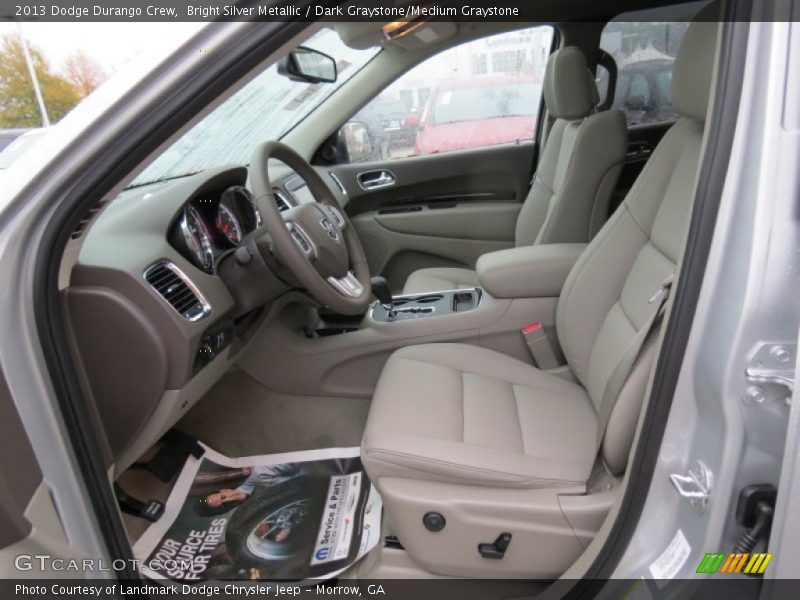  2013 Durango Crew Dark Graystone/Medium Graystone Interior