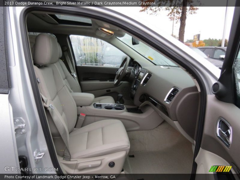  2013 Durango Crew Dark Graystone/Medium Graystone Interior