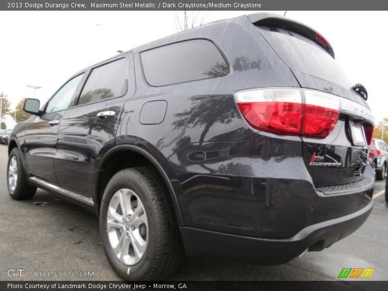 Maximum Steel Metallic / Dark Graystone/Medium Graystone 2013 Dodge Durango Crew