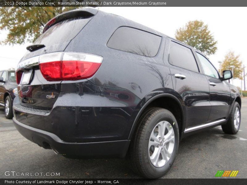 Maximum Steel Metallic / Dark Graystone/Medium Graystone 2013 Dodge Durango Crew