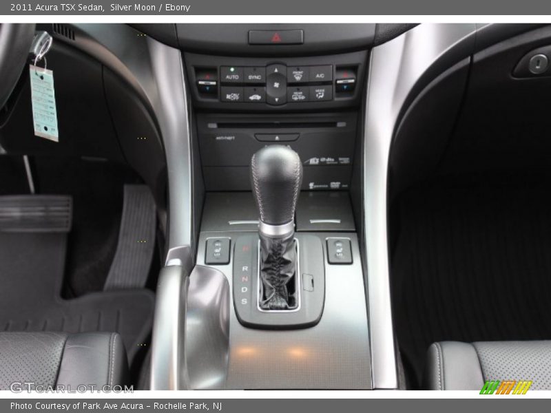 Silver Moon / Ebony 2011 Acura TSX Sedan