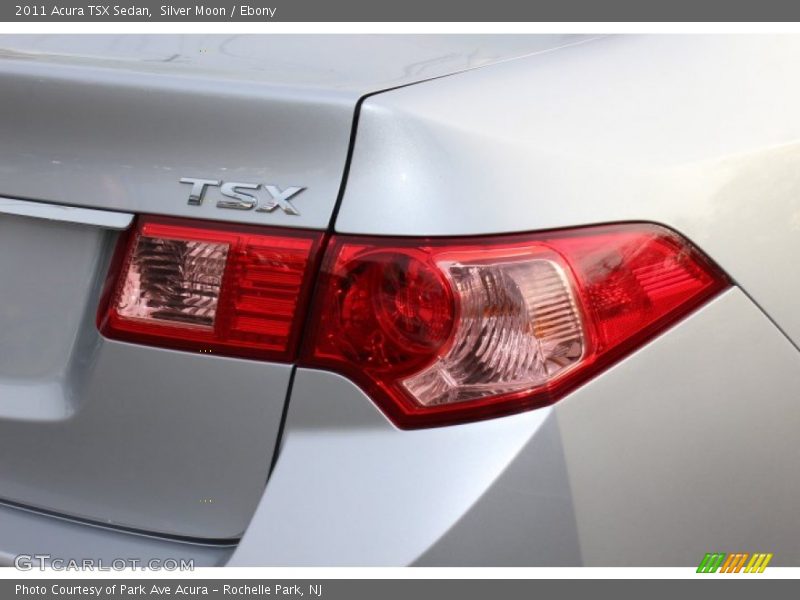 Silver Moon / Ebony 2011 Acura TSX Sedan