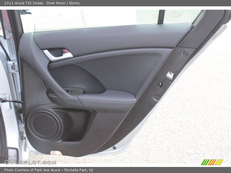Silver Moon / Ebony 2011 Acura TSX Sedan