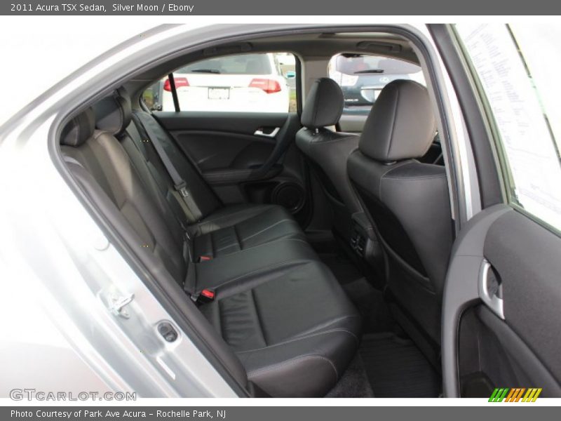 Silver Moon / Ebony 2011 Acura TSX Sedan