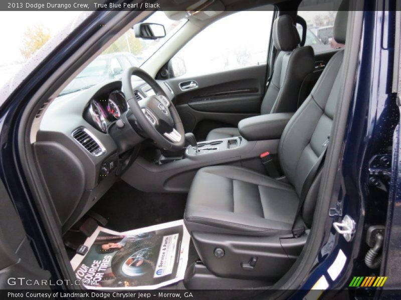  2013 Durango Crew Black Interior