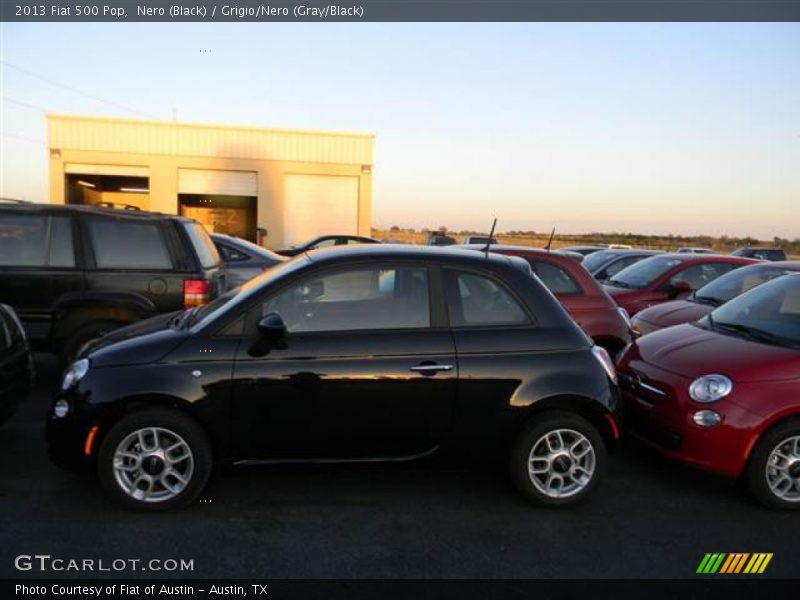 Nero (Black) / Grigio/Nero (Gray/Black) 2013 Fiat 500 Pop