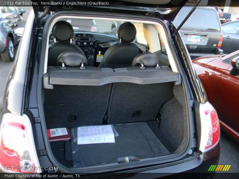 Nero (Black) / Grigio/Nero (Gray/Black) 2013 Fiat 500 Pop