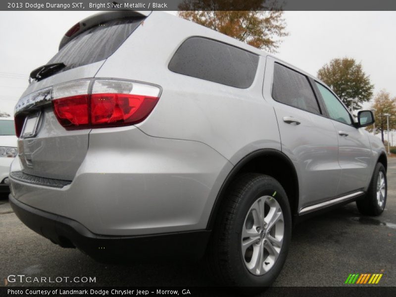Bright Silver Metallic / Black 2013 Dodge Durango SXT