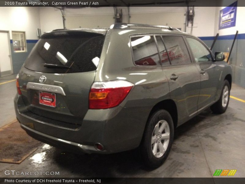 Cypress Green Pearl / Ash 2010 Toyota Highlander