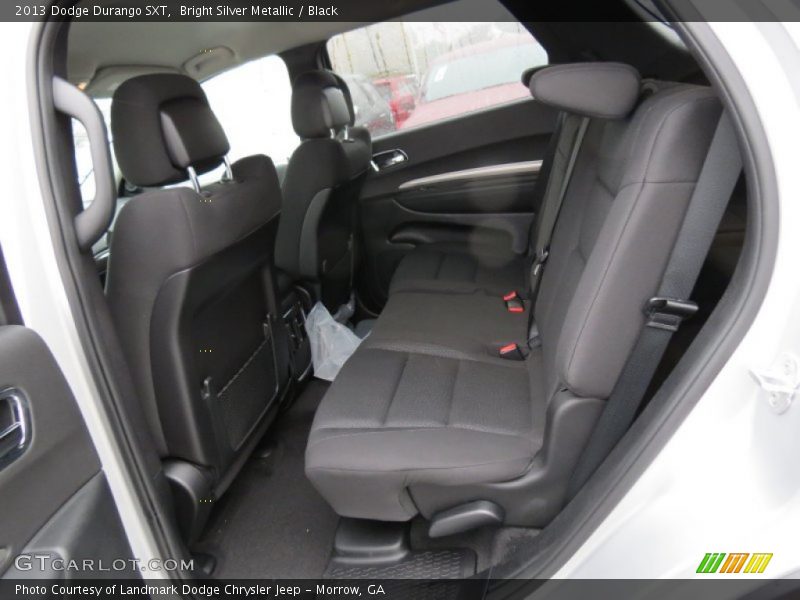 Bright Silver Metallic / Black 2013 Dodge Durango SXT