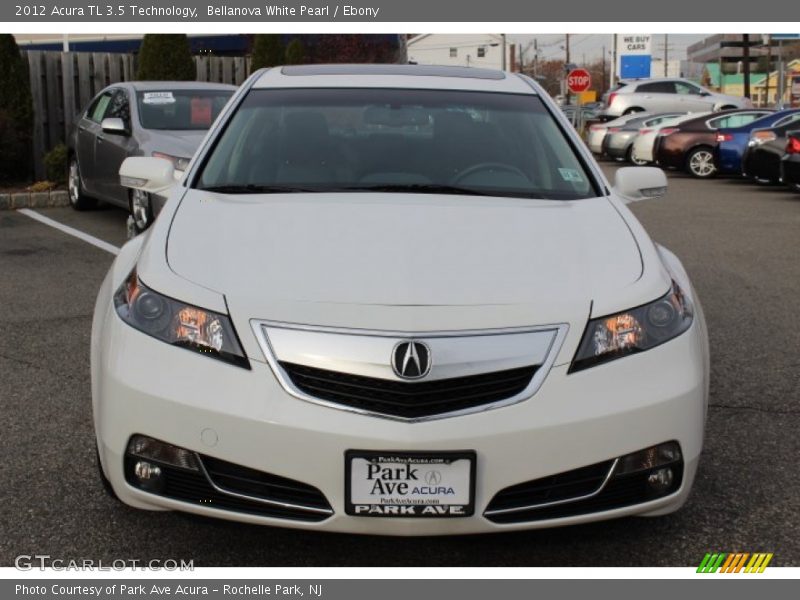Bellanova White Pearl / Ebony 2012 Acura TL 3.5 Technology