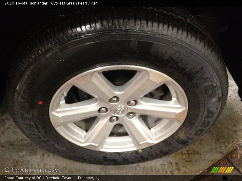 Cypress Green Pearl / Ash 2010 Toyota Highlander