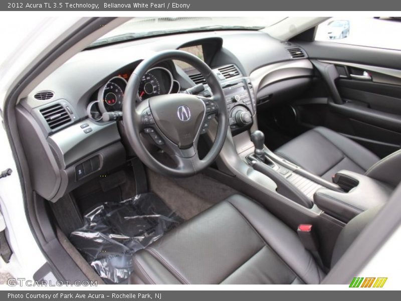 Bellanova White Pearl / Ebony 2012 Acura TL 3.5 Technology