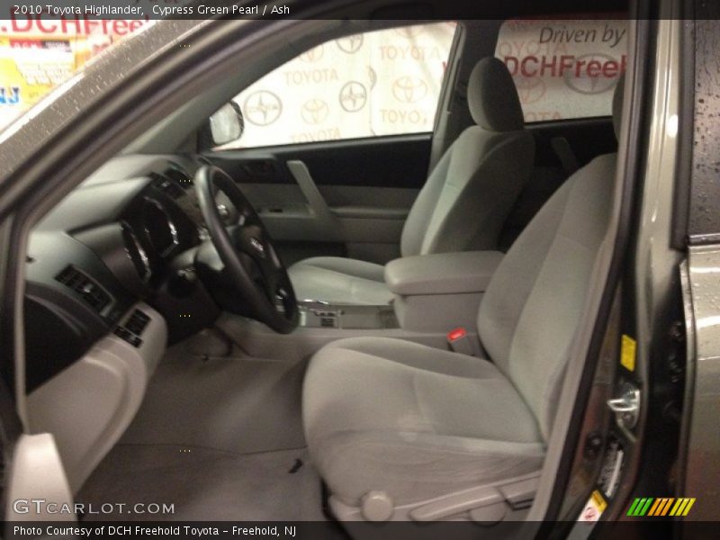 Cypress Green Pearl / Ash 2010 Toyota Highlander