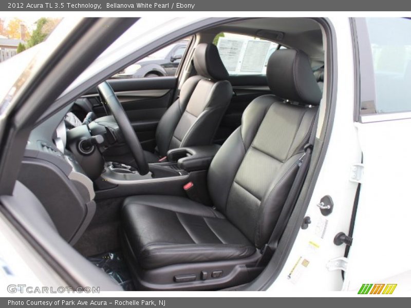 Bellanova White Pearl / Ebony 2012 Acura TL 3.5 Technology