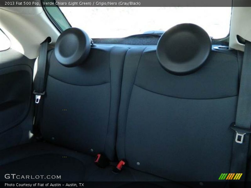 Verde Chiaro (Light Green) / Grigio/Nero (Gray/Black) 2013 Fiat 500 Pop