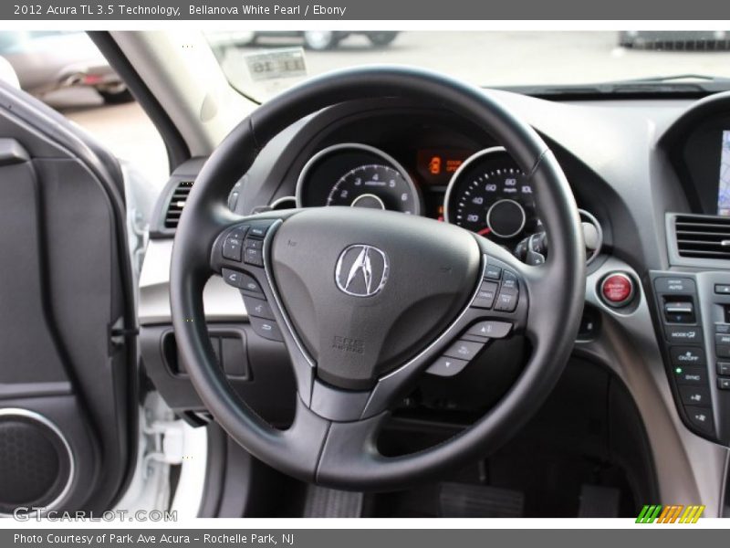 Bellanova White Pearl / Ebony 2012 Acura TL 3.5 Technology