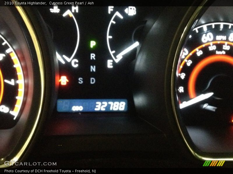 Cypress Green Pearl / Ash 2010 Toyota Highlander