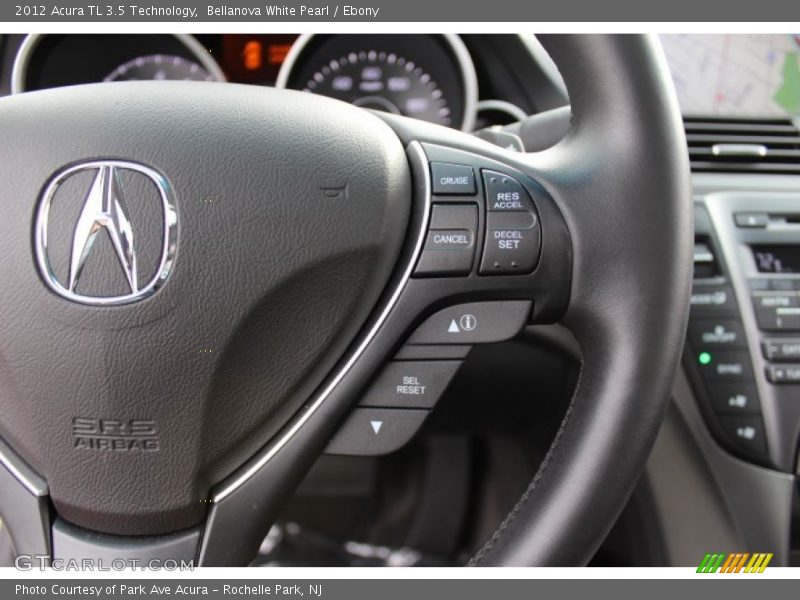 Bellanova White Pearl / Ebony 2012 Acura TL 3.5 Technology
