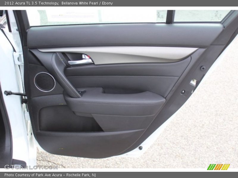 Bellanova White Pearl / Ebony 2012 Acura TL 3.5 Technology