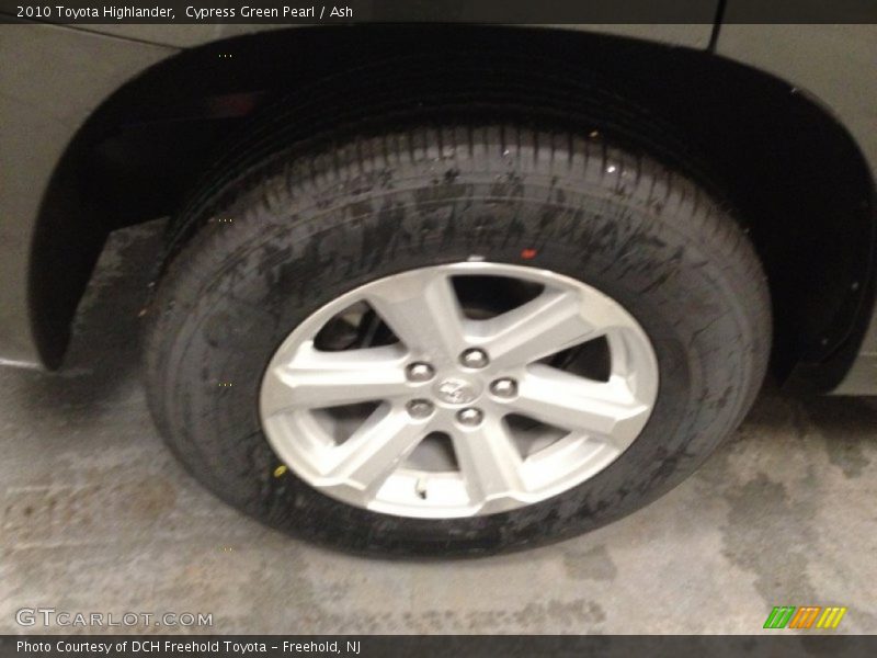 Cypress Green Pearl / Ash 2010 Toyota Highlander