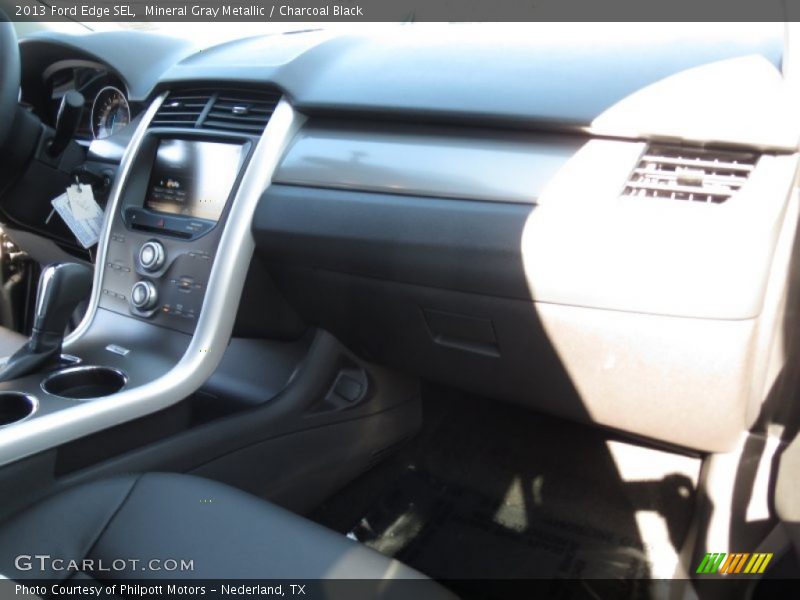 Mineral Gray Metallic / Charcoal Black 2013 Ford Edge SEL