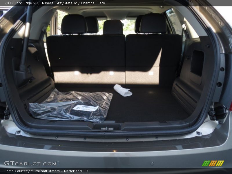 Mineral Gray Metallic / Charcoal Black 2013 Ford Edge SEL