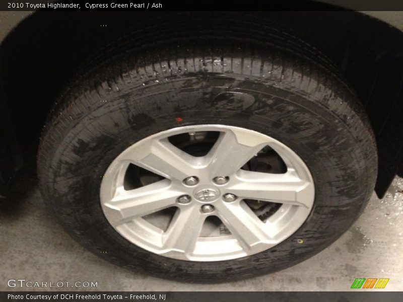 Cypress Green Pearl / Ash 2010 Toyota Highlander