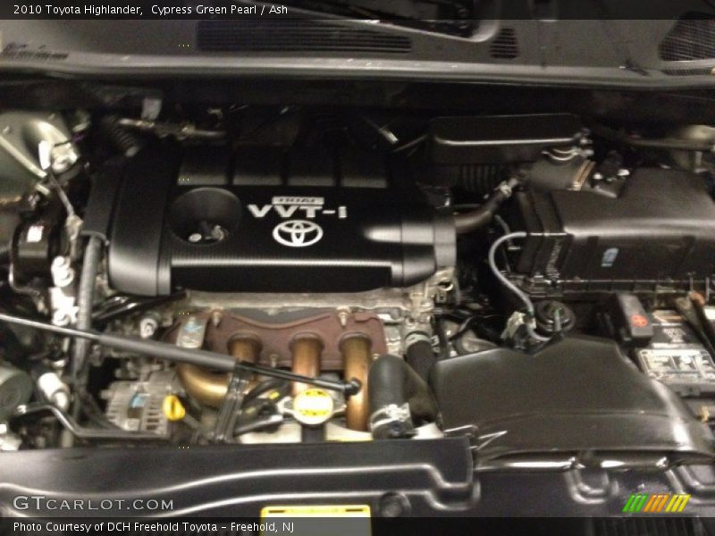 Cypress Green Pearl / Ash 2010 Toyota Highlander
