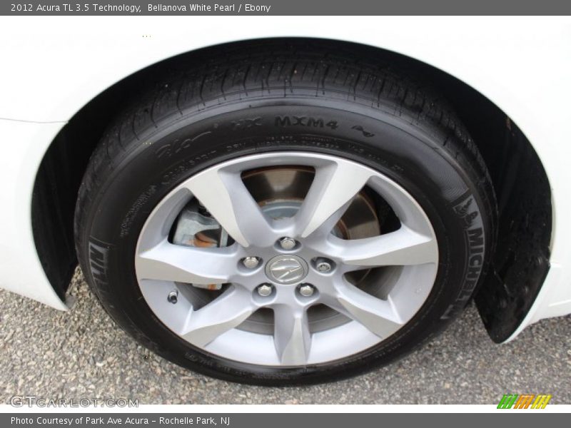 Bellanova White Pearl / Ebony 2012 Acura TL 3.5 Technology