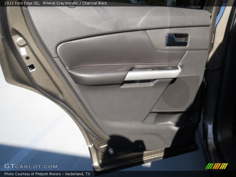 Mineral Gray Metallic / Charcoal Black 2013 Ford Edge SEL