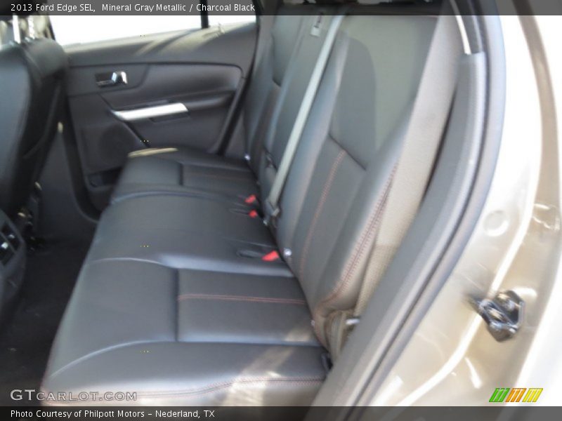 Mineral Gray Metallic / Charcoal Black 2013 Ford Edge SEL