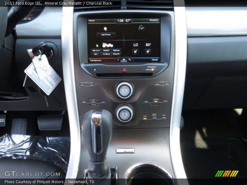 Mineral Gray Metallic / Charcoal Black 2013 Ford Edge SEL