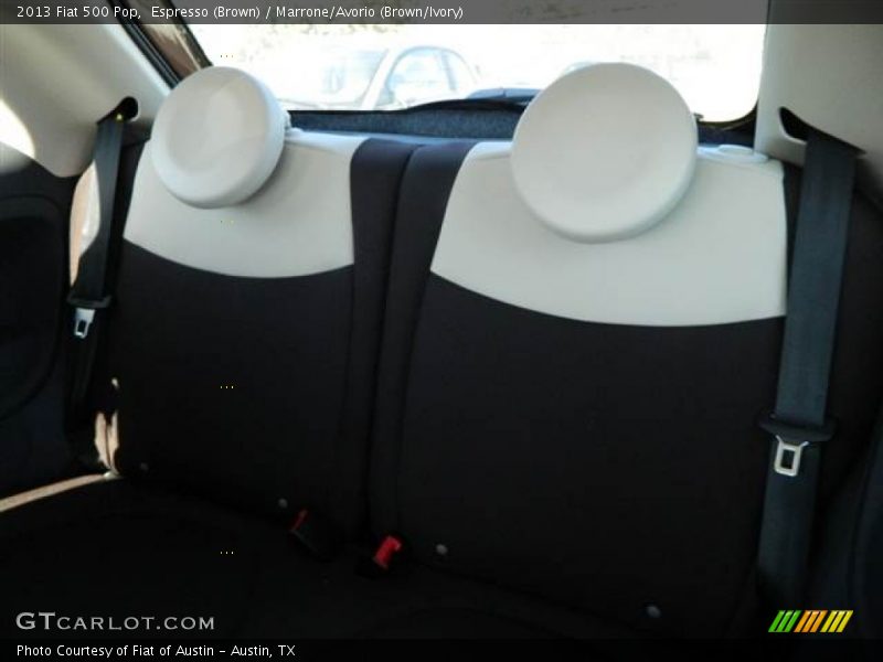 Espresso (Brown) / Marrone/Avorio (Brown/Ivory) 2013 Fiat 500 Pop