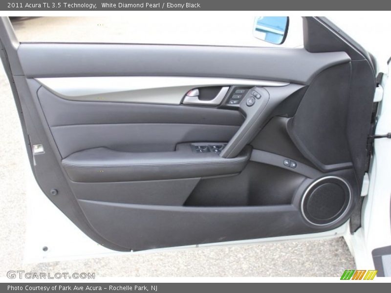 White Diamond Pearl / Ebony Black 2011 Acura TL 3.5 Technology