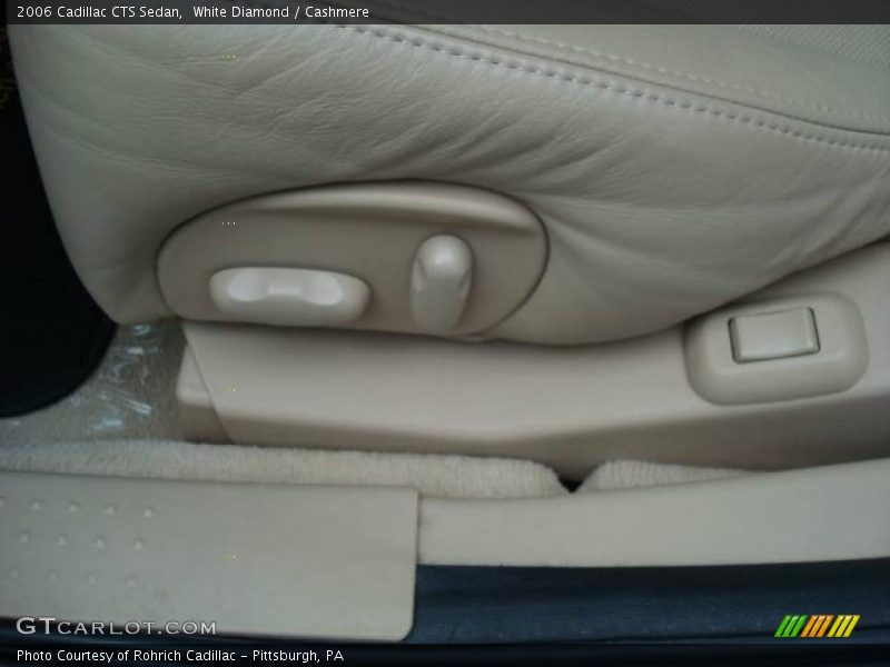 White Diamond / Cashmere 2006 Cadillac CTS Sedan