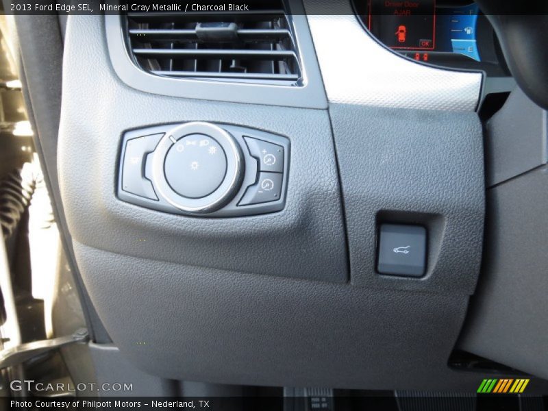 Mineral Gray Metallic / Charcoal Black 2013 Ford Edge SEL